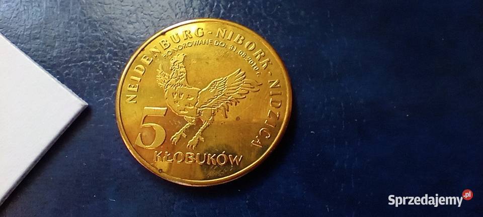 Stare monety Medal 5 Kłobuków 175 Lesko