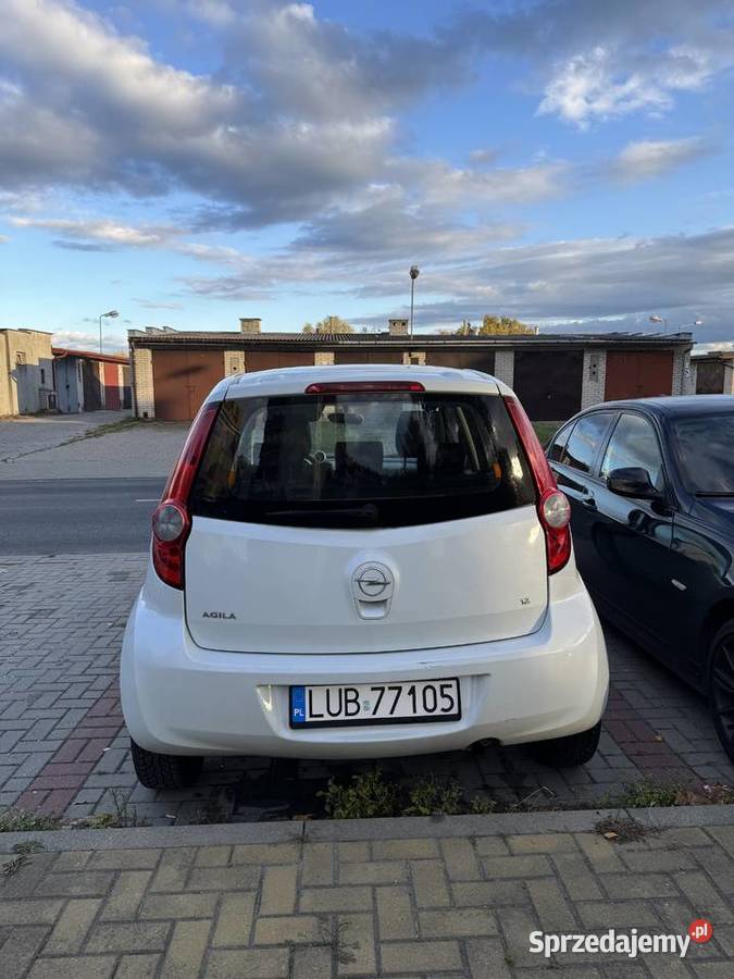 Opel Agila B 12 Benzyna niski przebieg Łęczna