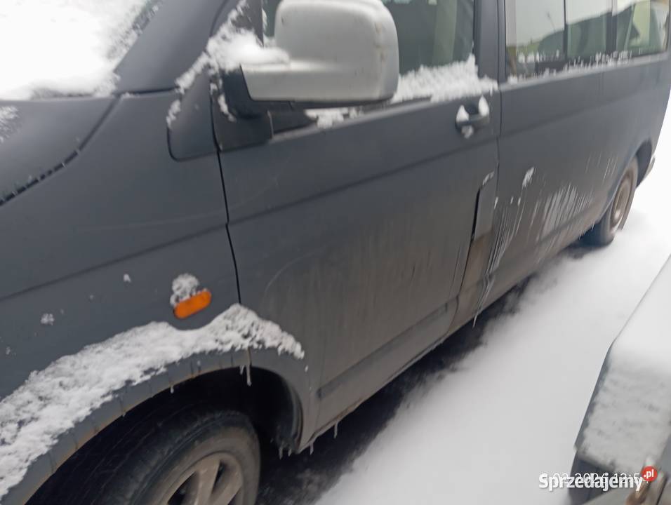 VW transporter T5 25tdi bez silnika opłaty Radziejów