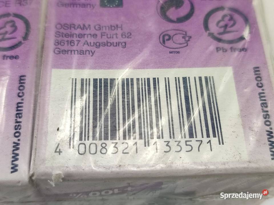 ŻARÓWKA HALOGEN KOMPLET 10 OSRAM 24V 7570W P43T