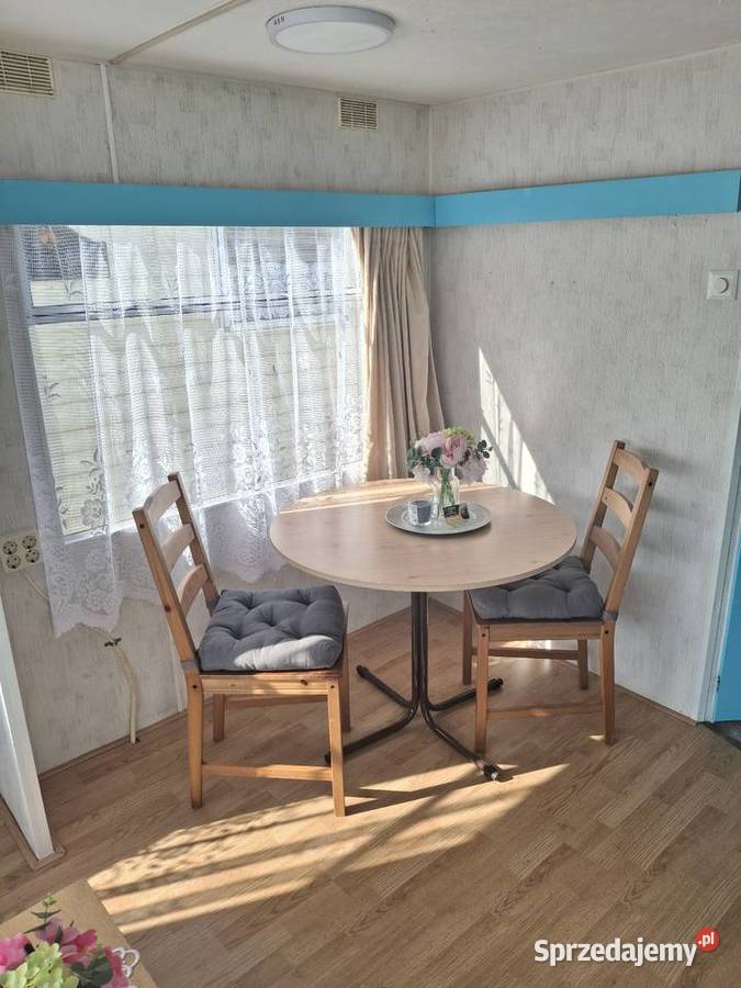Domek holenderski angielski letniskowy przyczepa