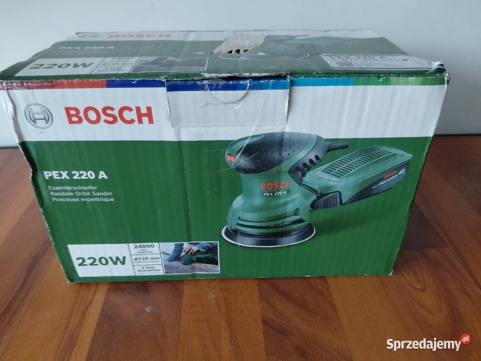 Szlifierka mimośrodowa sieciowa Bosch PEX 220 A Tychy
