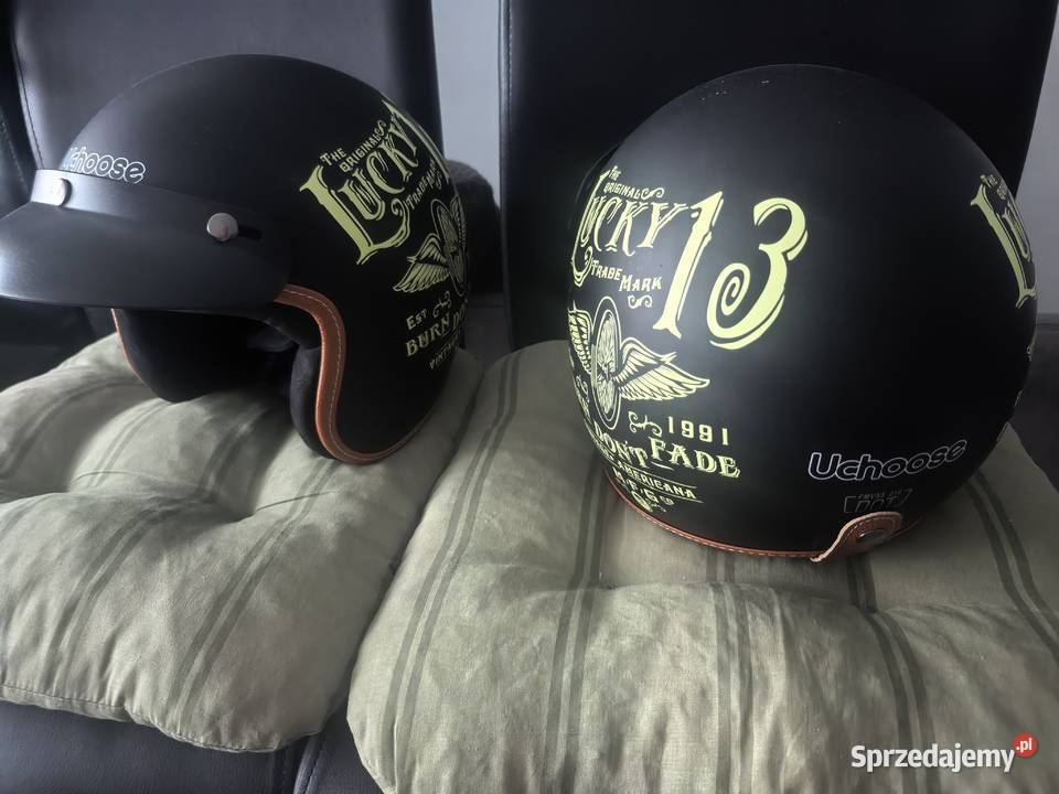 Sprzedam kaski retro L i XL Kaski Piła sprzedam