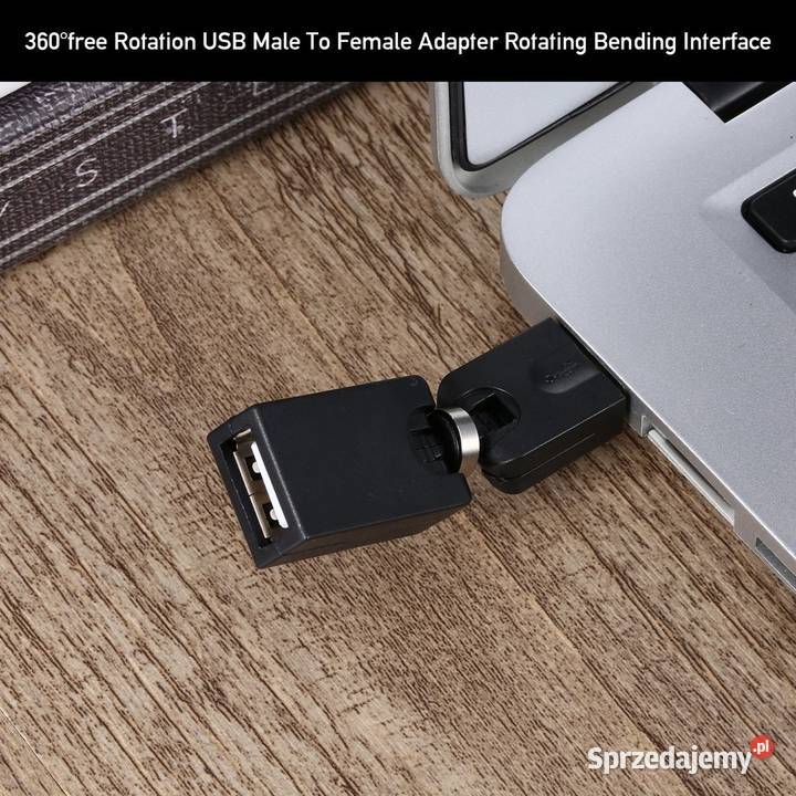 USB 20 męski na USB żeńskie 360 stopni obrót o Bydgoszcz