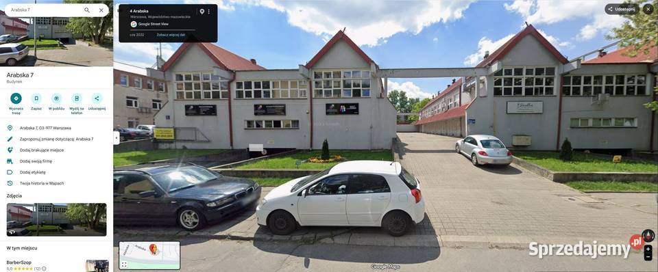 Magazyn 17m2 Saska Kępa Arabska Trasie Dostęp Warszawa