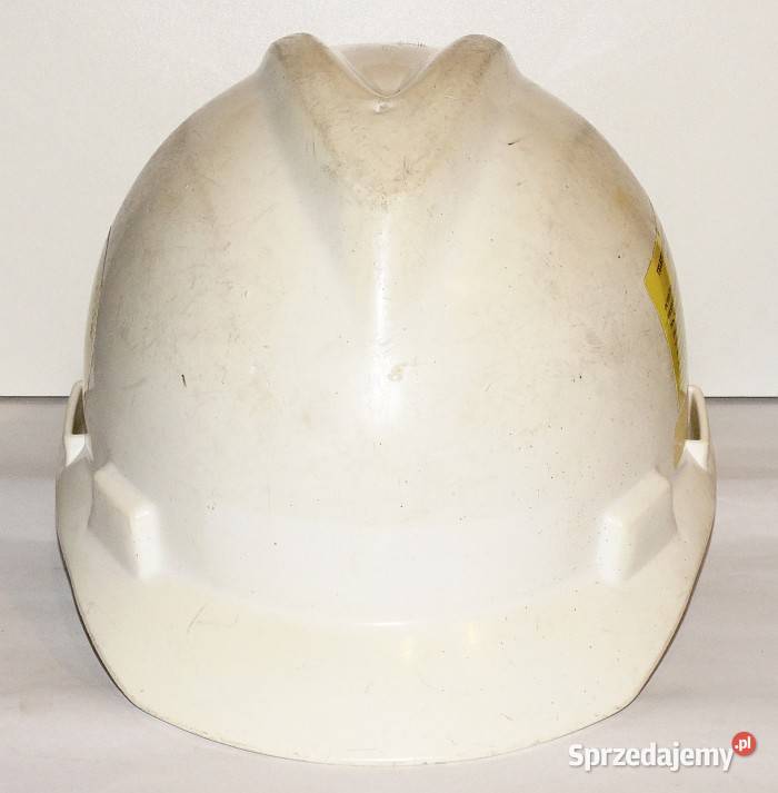 Stary kask ochronny roboczy MSA medium VGard Gliwice