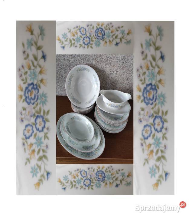 zestaw obiadowy kolekcjonerski porcelana Wyposażenie wnętrz Kielce