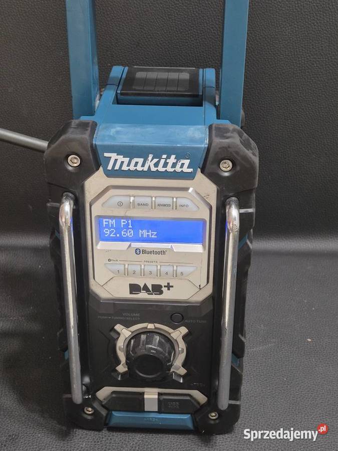MAKITA Radio budowlane głośnik Bluetooth DAB AUX łódzkie