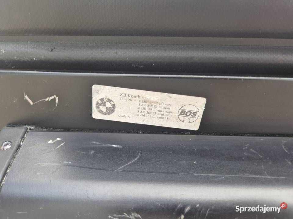 BMW E39 Touring roleta bagażnika czarna kratka Łódź