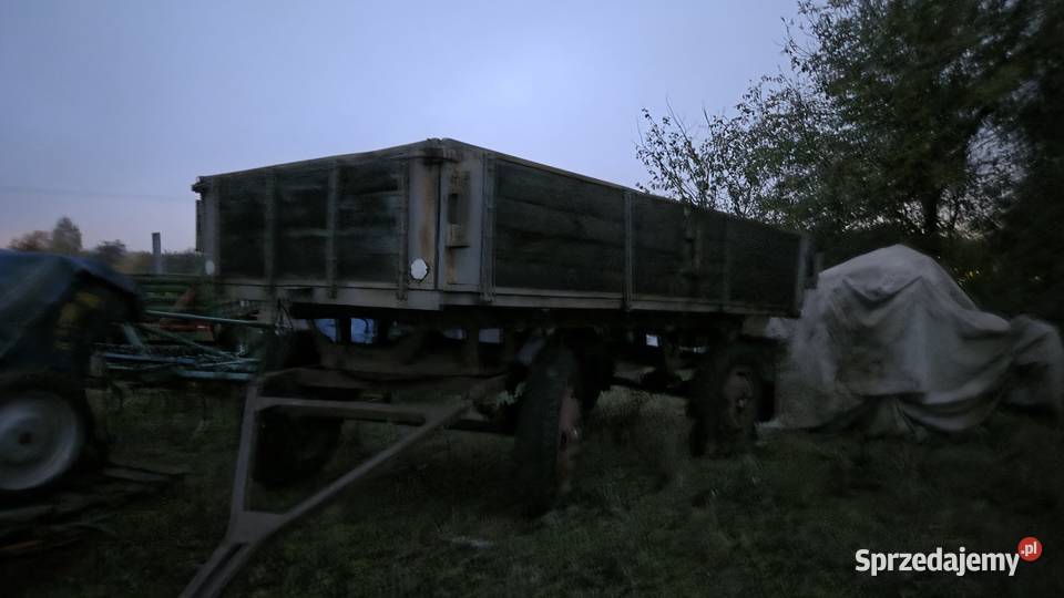 Przyczepa rolnicza d43 wywrot Rolnictwo Mierzęcice