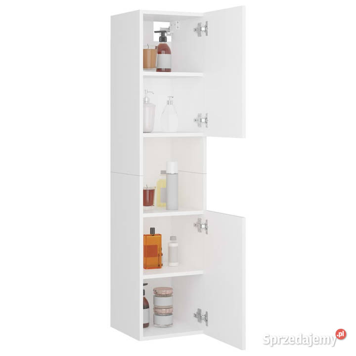 Szafka łazienkowa biała 30x30x130 materiał Warszawa sprzedam