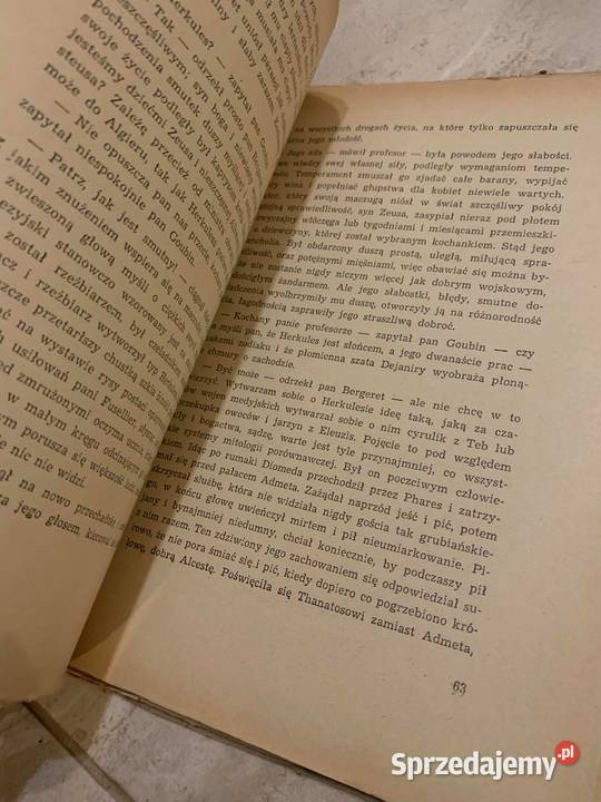 Pierścień z ametystem Anatol France książka z