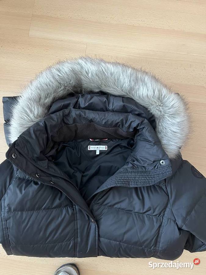 Kurtka puchowa Tommy Hilfiger S granatowa Gdańsk