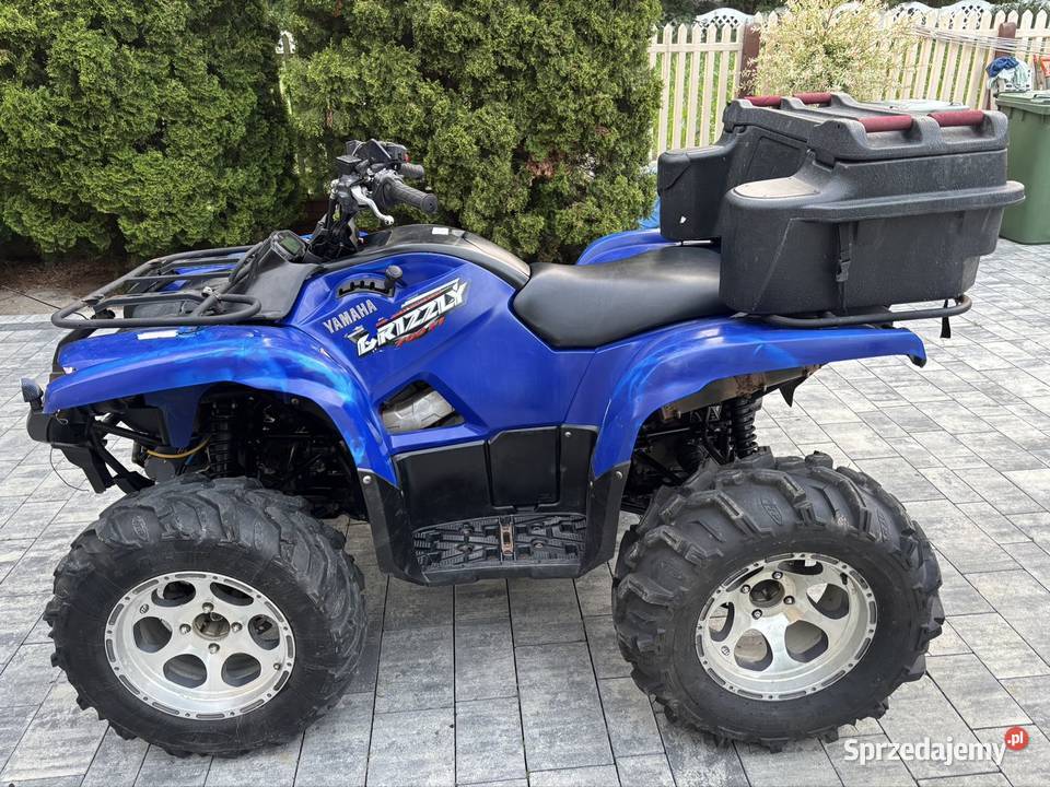Yamaha Grizzly 700 Zarejestrowana 2008r pas napędowy świętokrzyskie Pińczów