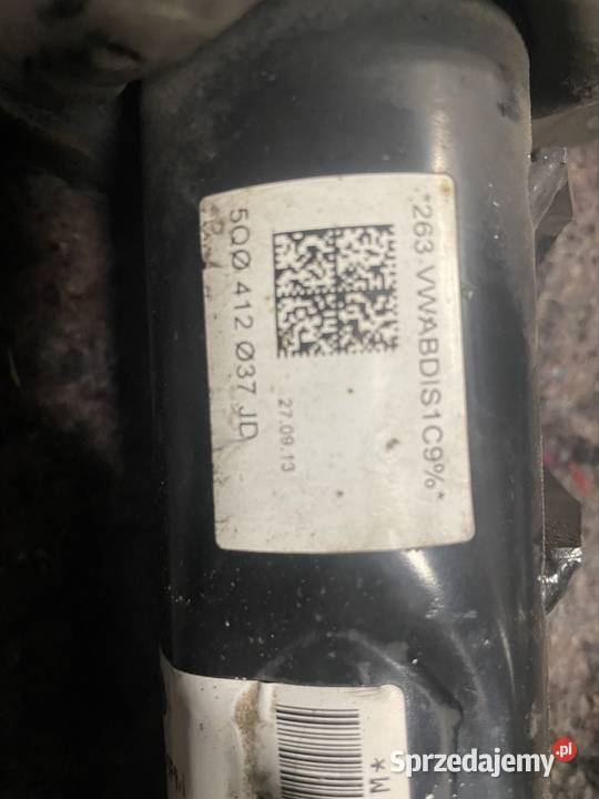 Amortyzatory komplet golf 7 R Rok produkcji 2017 lubuskie Gorzów Wielkopolski