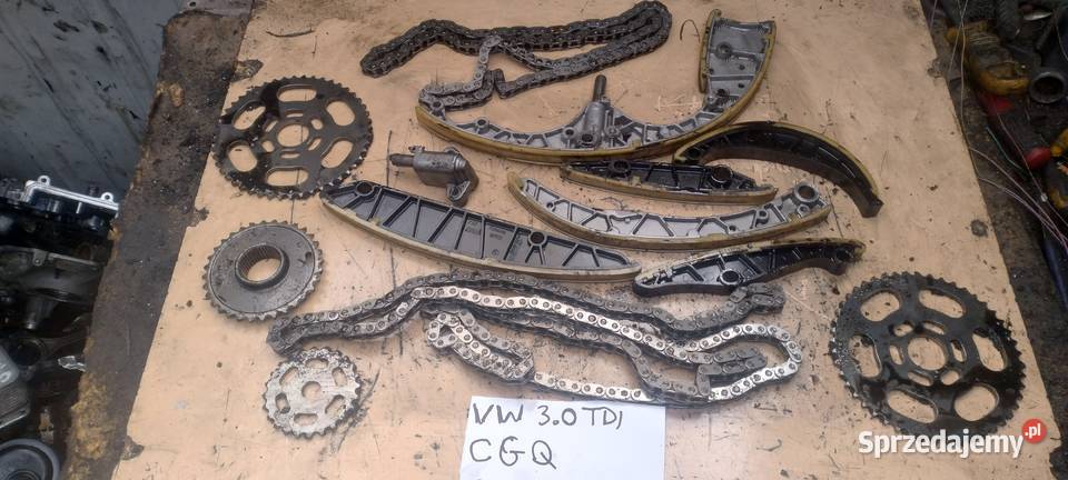 VW AUDI 30TDI CGQ rozrząd łańcuchy ślizgi sprzedam