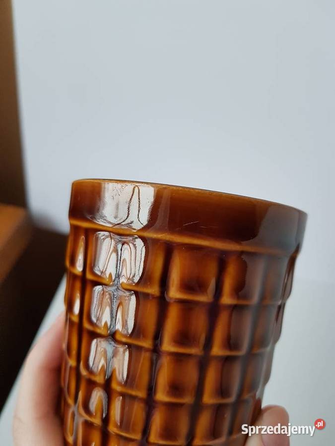 Kubek Kratka bez ucha Pruszków porcelit PRL Porcelana i szkło Antyki, Sztuka, Kolekcje Dąbrowa Górnicza