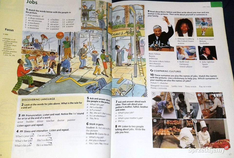 Look Ahead 1 Students Book Andy Hopkins Jocelyn Rok wydania 1996 Pozostałe Chełm