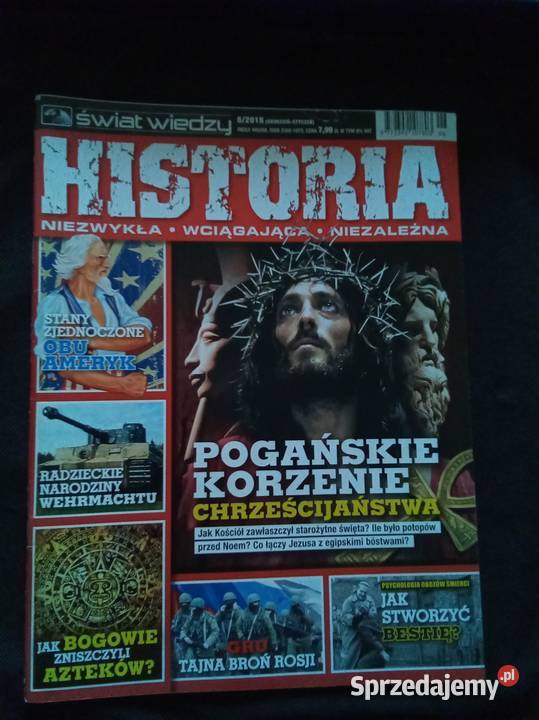Świat wiedzy historia 62018 Rok wydania 2018 Czasopisma mazowieckie sprzedam