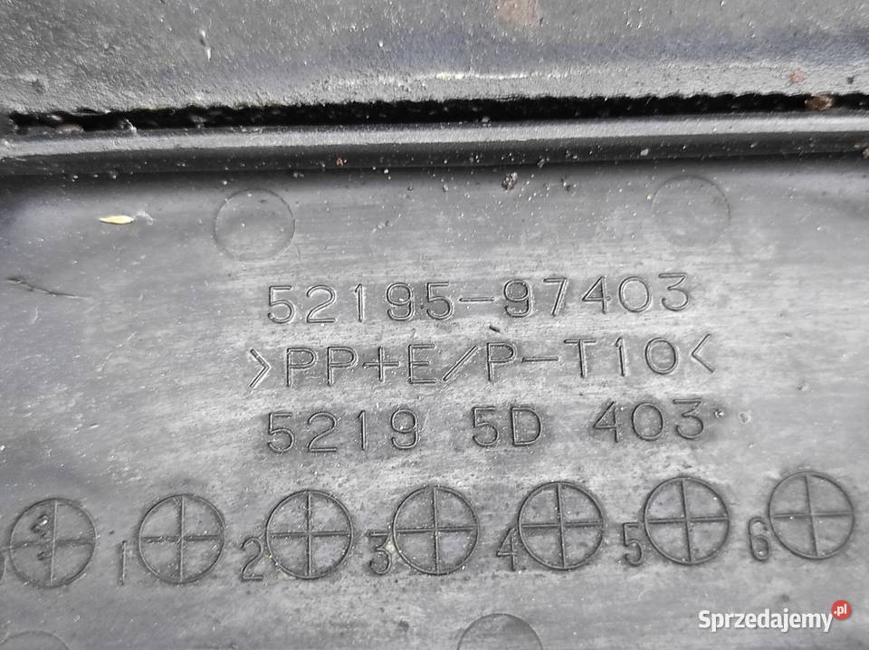 ZDERZAK TYŁ TYLNY DAIHATSU YRV 13 sprzedam