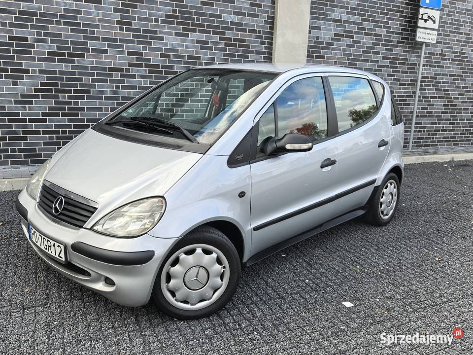 Mercedes A 17 Diesel 2003 Klima Elektryka Wspoma nieuszkodzony Poznań