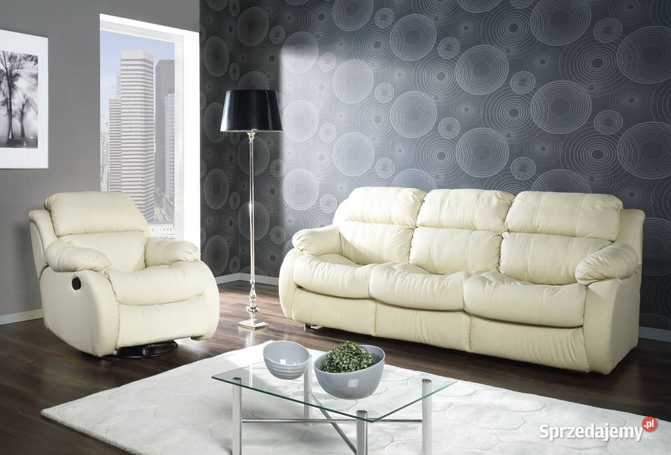 60 Outlet Nowy Fotel REGLAINER Skóra naturalna Fotele Olesno