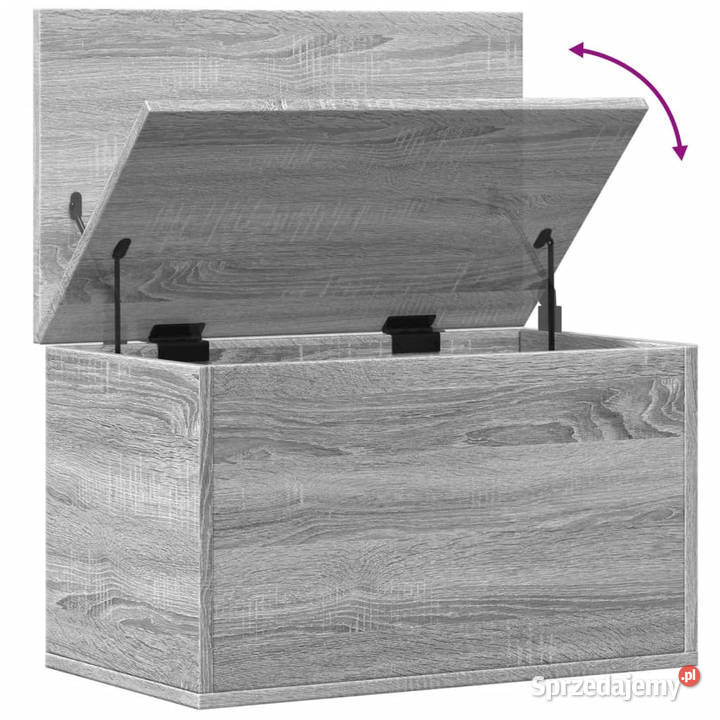 Skrzynia szary dąb sonoma 60x35x35 materiał mazowieckie Warszawa