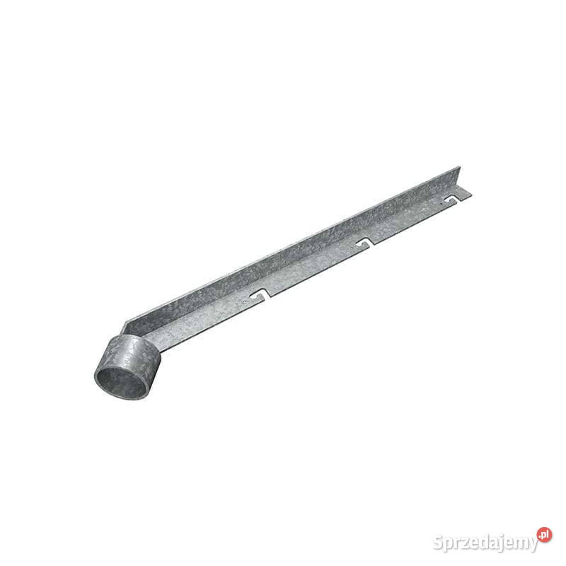 Wysięgnik ukośny z nasadką okrągłą 30x30x3 mm Szczecin sprzedam
