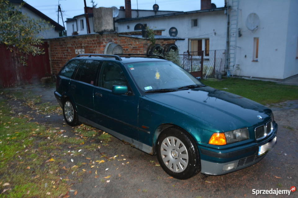 BMW e36 320i 150 kombi automat zielony