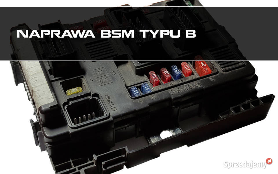 Naprawa modułów BSM B BSMB1 BSMB2 BSMB3 BSMB4 małopolskie Kraków