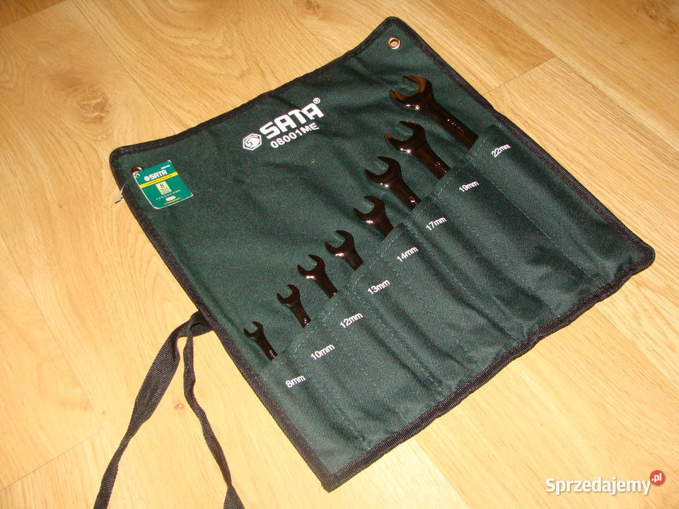 SATA 08001 ME NOWY Zestaw kluczy płaskooczkowych Wieluń