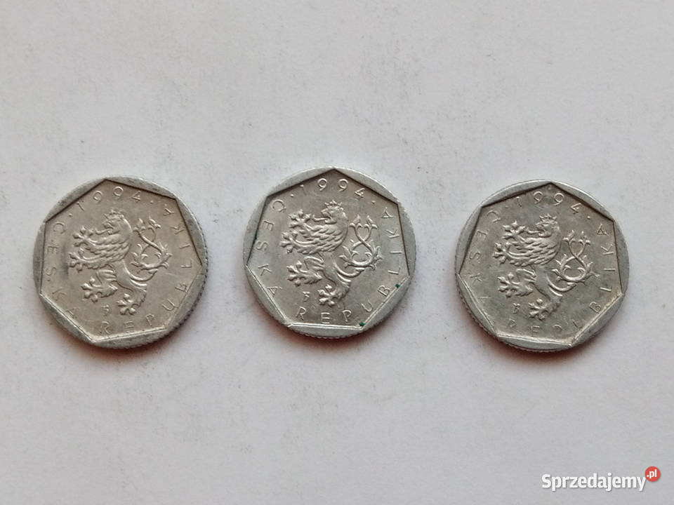 3 monety 20 hależy 1994r Dąbrowa Górnicza