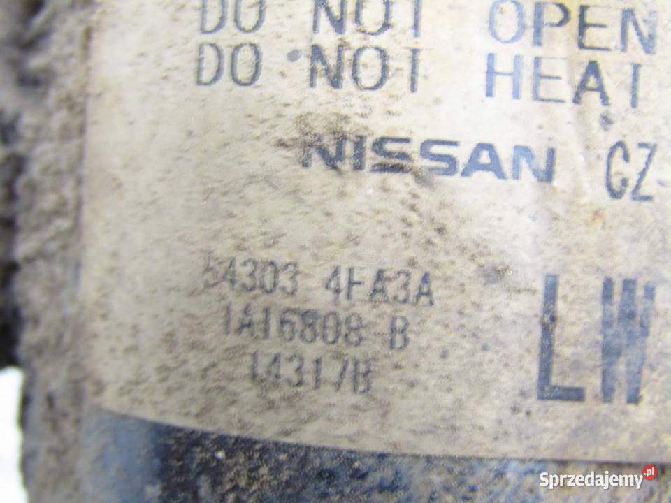 MCPHERSON ZWROTNICA LEWY PRZÓD 12 DIGT NISSAN