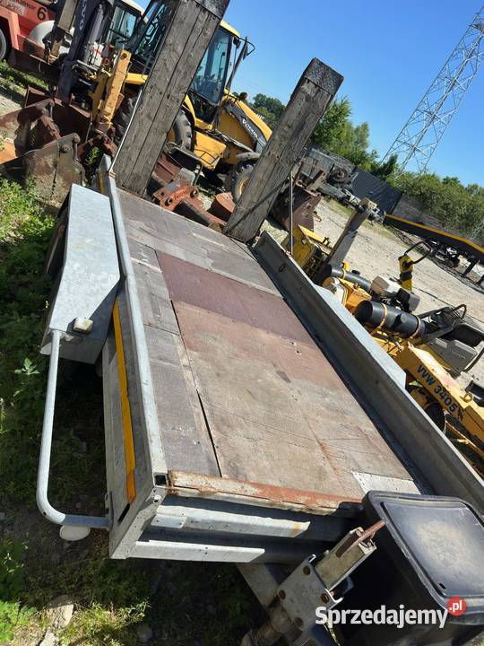 Przyczepka Laweta HUBIERE 3500 DMC Regulowany