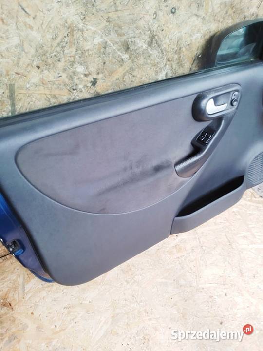 DRZWI KOMPLETNE LEWY PRZÓD OPEL CORSA C 3 śląskie Sosnowiec