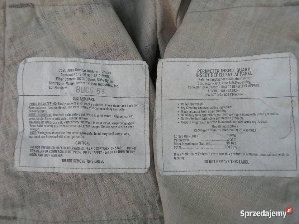 Bluza ACU multicam OCP large x long ripstop Wrocław