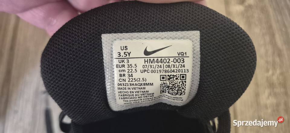 Buty NIKE Cosmic Runner 3536 23 sportowe czarne Białystok