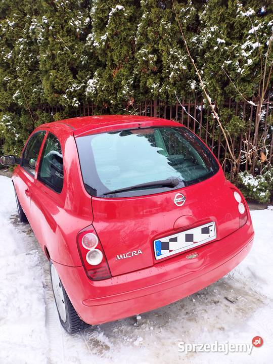 Nissan Micra 12 Benz Automat klimatyzacja niski 1200cm3 mazowieckie Warszawa