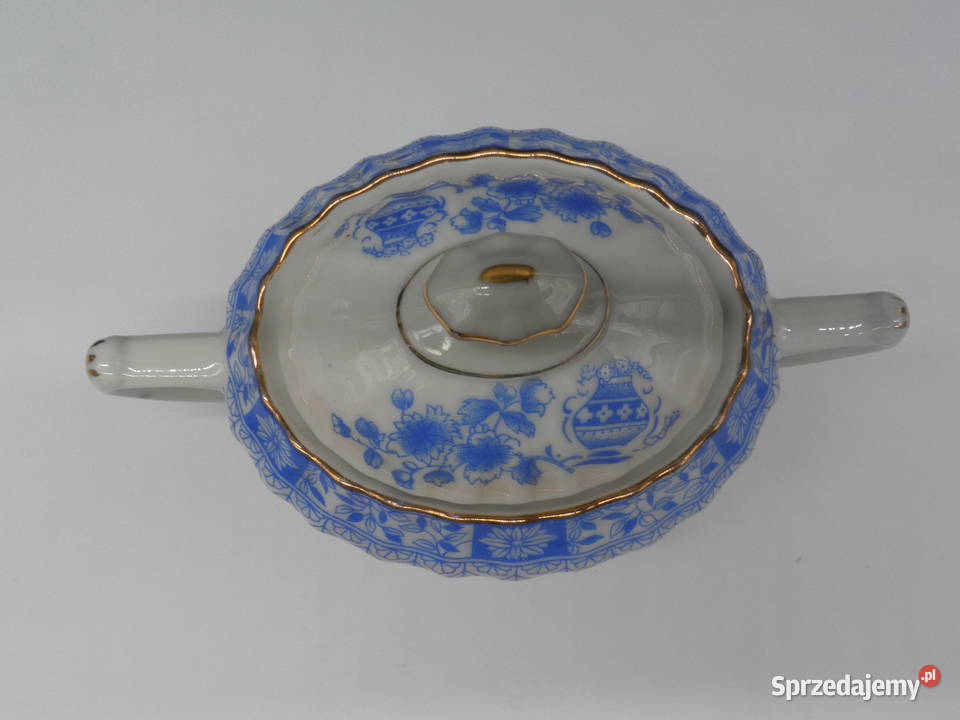 Cukiernica china blau porcelana Seltmann Weiden Porcelana i szkło Raszków