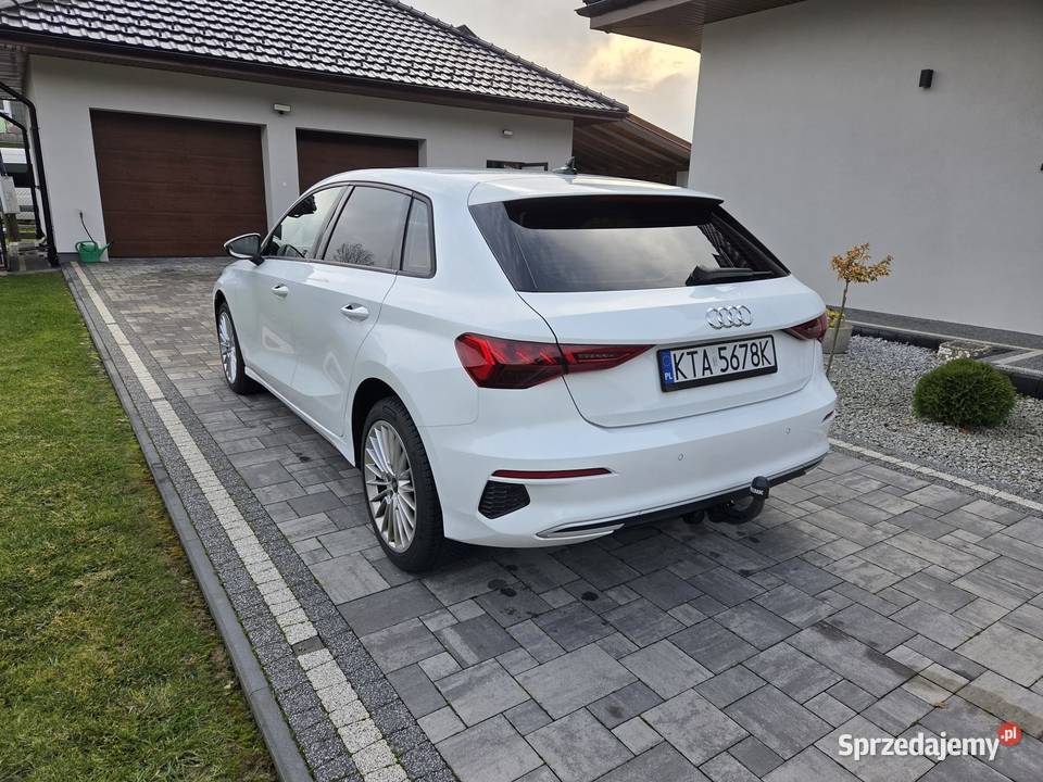 Audi A3 SPORTBACK 2022r 20 116 Zarejestrowany