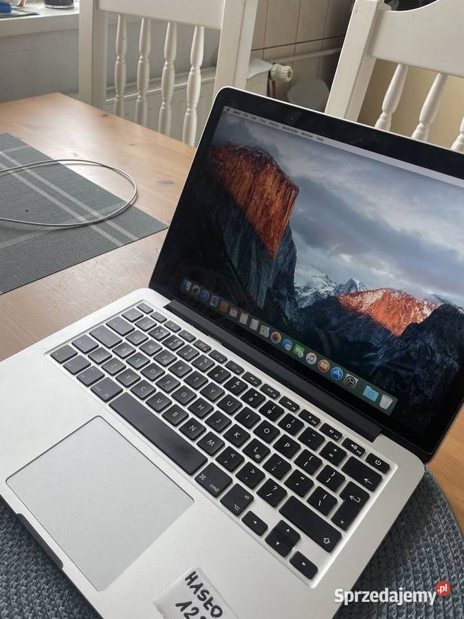 stan Laptop MacBook 13 PRO 2015 Wrocław