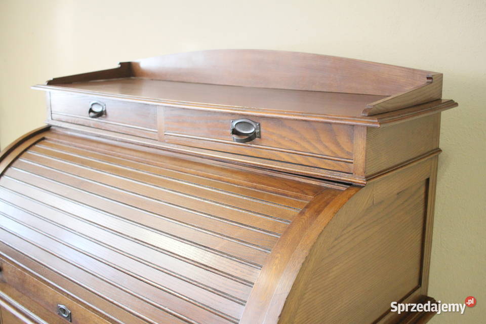 Zabytkowe biurko stylowe piękne wykonanie Pszczyna