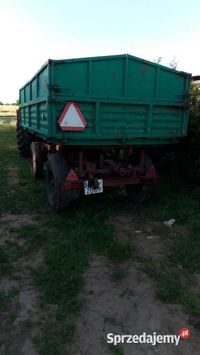 Sprzedam wywrotkę Sanok d732 z 1084r Przyczepy rolnicze wielkopolskie Szczytniki