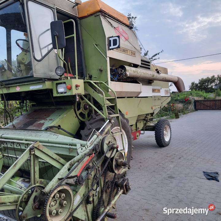 Kombajn zbożowy fortschritt e514 Nakło nad Notecią sprzedam