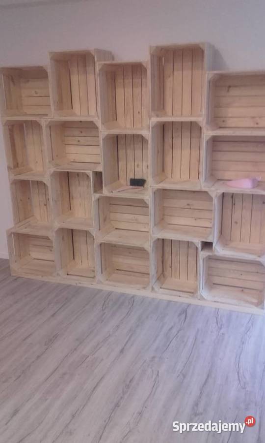 Skrzynka drewniana NUMER1 szlifowana handmade mazowieckie