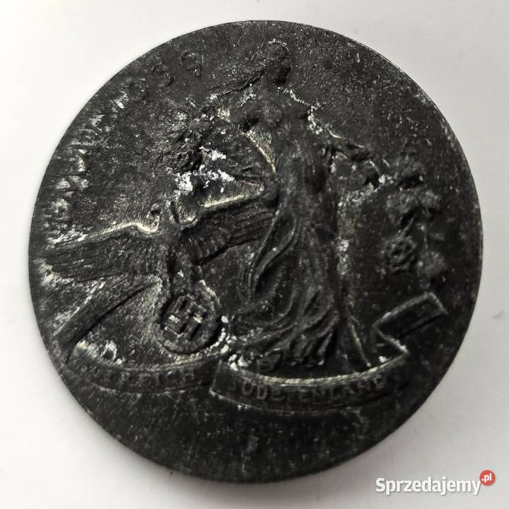 Aluminiowa odznaka okolicznościowa Trzecia Pozostałe Bronisze sprzedam