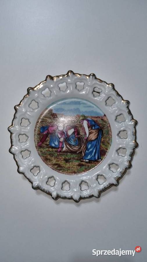 Talerz Dekoracyjny Ozdobny Ażurowy Wola Podłężna