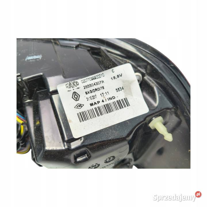 Renault Clio IV LIFT HTB LED TYLNIA TYLNA LAMPA lubelskie Chełm