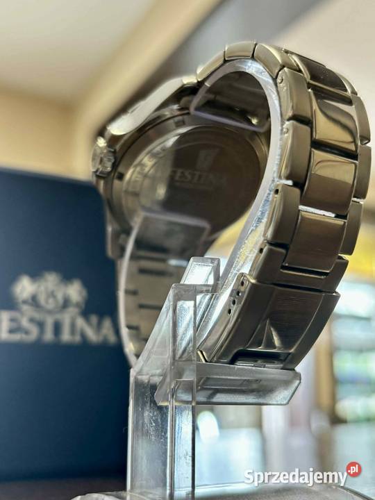 Zegarek męski Festina F205312 srebrny Automat Elbląg sprzedam