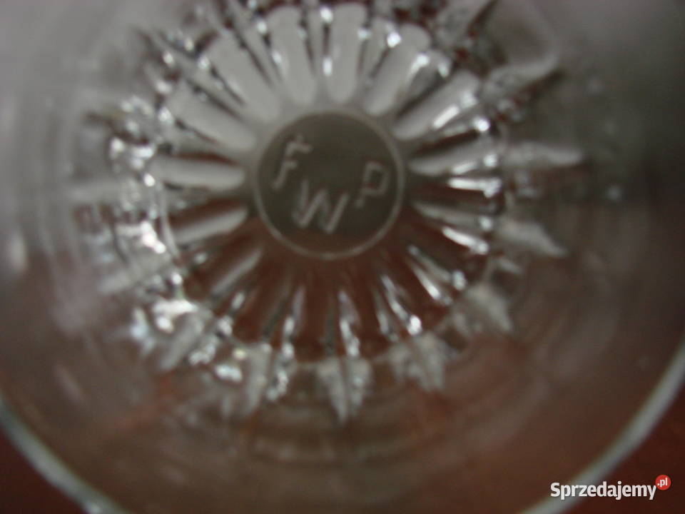 FWP szklana salaterka PRL